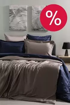 Наволочка с ушками Bamboo Anthracite 21maison