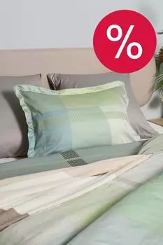 Наволочка с ушками хлопковая Lush Lagoon Vandyck