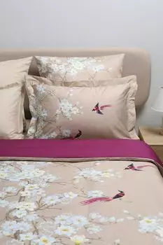 Наволочка с ушками из сатина с принтом Magnoly 21maison