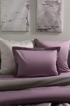 Наволочка с ушками из сатина Violet La Prima