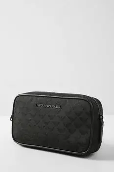 Несессер с монограммой бренда EMPORIO ARMANI