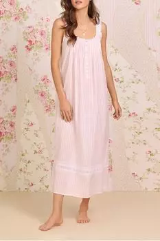 Ночная сорочка хлопковая с кружевом Eileen West