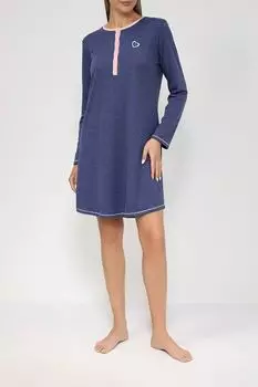 Ночная сорочка с длинным рукавом и принтом Massana