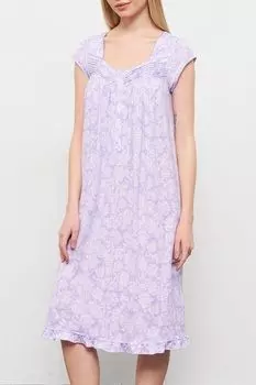 Ночная сорочка с кружевом и принтом Eileen West