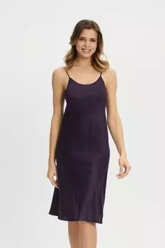 Ночная сорочка шелковая на бретельках MARC & ANDRE