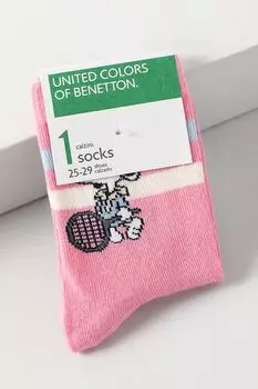 Носки хлопковые с принтом Benetton Undercolors