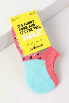 Носки хлопковые с принтом Ysabel Mora