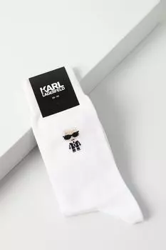 Носки классические из хлопка с логотипом Karl Lagerfeld