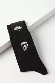 Носки классические из хлопка с логотипом Karl Lagerfeld