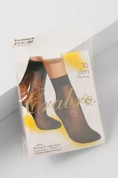 Носки с принтом 30 den Crabro