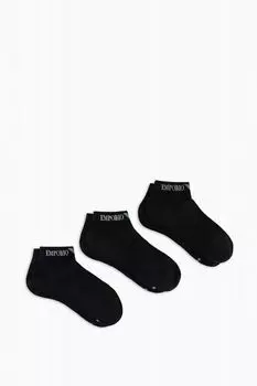 Носки укороченные 3 пары EMPORIO ARMANI