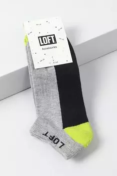 Носки укороченные с принтом Loft