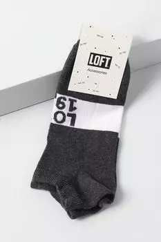 Носки укороченные с принтом Loft