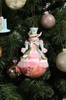 Новогоднее украшение Алиса и Кролик в ассортименте GOODWILL