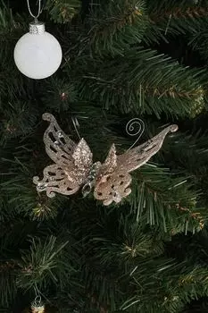 Новогоднее украшение Бабочка Фиджи Holiday Classics