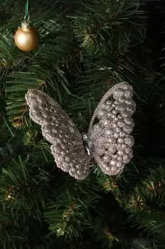 Новогоднее украшение Бабочка Эдем Holiday Classics