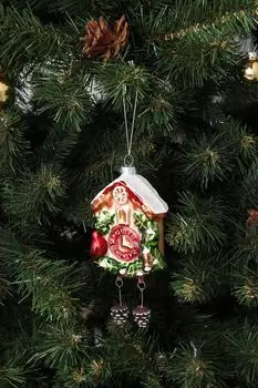 Новогоднее украшение Часы-ходики Holiday Classics