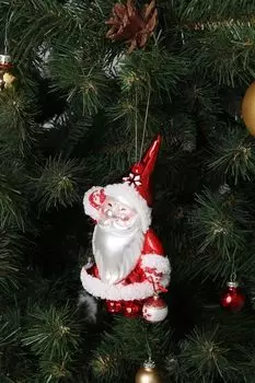 Новогоднее украшение Дед Мороз Holiday Classics
