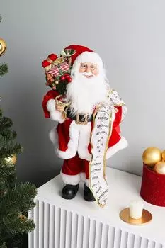 Новогоднее украшение Дед Мороз Maxitoys Luxury