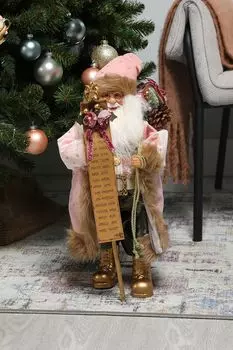 Новогоднее украшение Дед Мороз с подарками Maxitoys Luxury