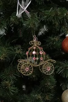 Новогоднее украшение Карета GOODWILL