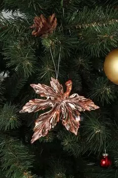 Новогоднее украшение Кленовый лист Holiday Classics