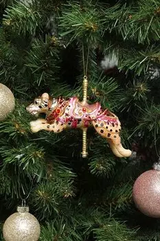 Новогоднее украшение Леопард Kersten