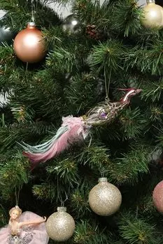 Новогоднее украшение Павлин Kersten