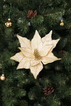 Новогоднее украшение Пуансеттия GOODWILL