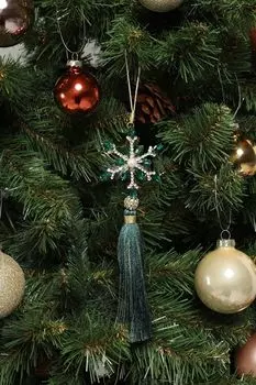 Новогоднее украшение с кисточкой COINCASA