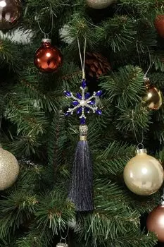 Новогоднее украшение с кисточкой COINCASA