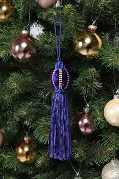 Новогоднее украшение с кисточкой Karlsbach