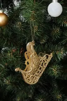 Новогоднее украшение Сани Деда Мороза Holiday Classics