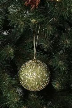 Новогоднее украшение шар со стразами Karlsbach