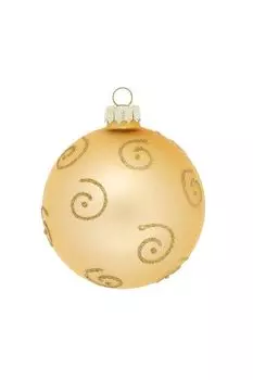 Новогоднее украшение Шар Spirali 8 см COINCASA