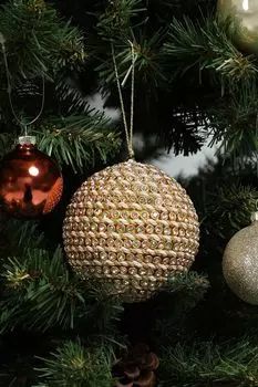 Новогоднее украшение со стразами Karlsbach