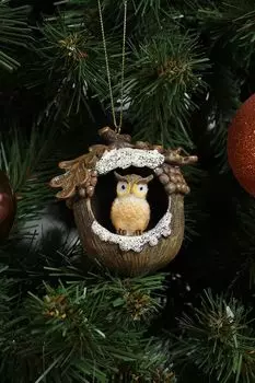 Новогоднее украшение Сова GOODWILL