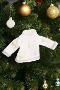 Новогоднее украшение Вязаный свитер GOODWILL