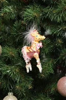 Новогоднее украшение Жираф Kersten