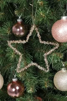 Новогоднее украшение Звезда COINCASA