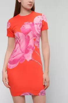 Облегающее платье с цветочным принтом Desigual