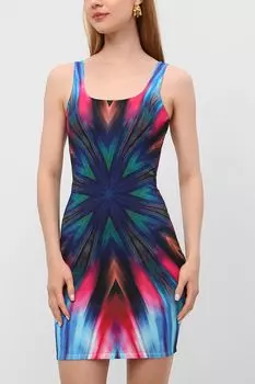 Облегающее платье с принтом Desigual