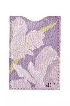 Обложка для документов кожаная с принтом Valerie Concept