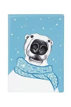 Обложка для паспорта Белый медведь Kawaii Factory