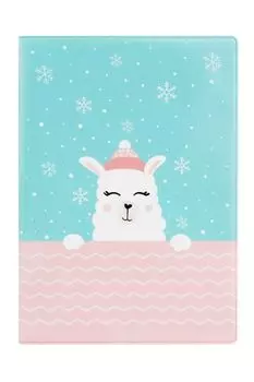 Обложка для паспорта Лама в шапке Kawaii Factory