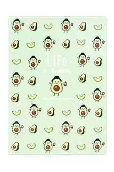 Обложка для паспорта Life is - avocados Kawaii Factory