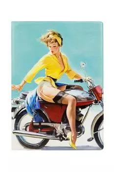 Обложка на автодокументы Пинап-мото Kawaii Factory