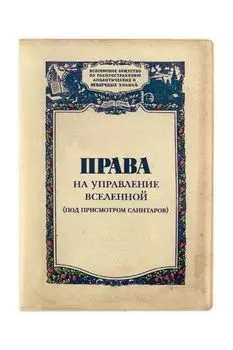 Обложка на автодокументы Управление Вселенной Kawaii Factory