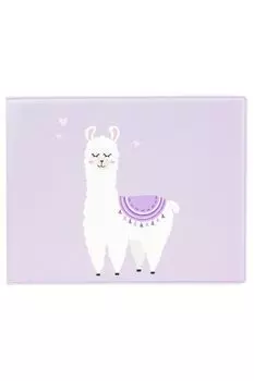 Обложка на студенческий Лама на сиреневом Kawaii Factory