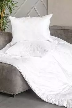 Одеяло стеганое хлопковое с искусственным лебяжьим пухом Verossa